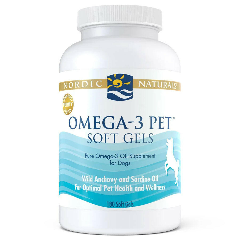 Nordic Naturals Omega-3 Pet Soft Gels Supplement for Dogs