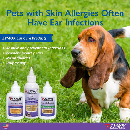 Zymox Enzymatic Topical Spray with Hydrocortisone 0.5% for Dogs & Cats