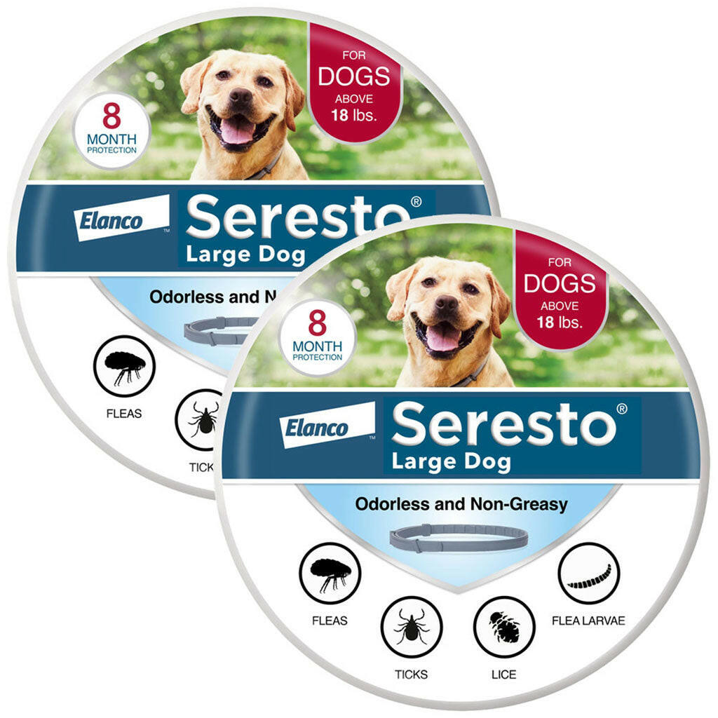 Seresto Flea & Tick Collar for Large Dogs, Over 18 lbs