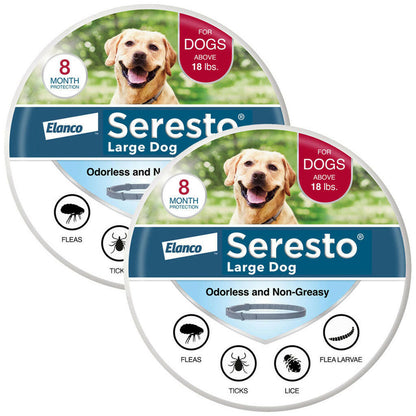 Seresto Flea & Tick Collar for Large Dogs, Over 18 lbs