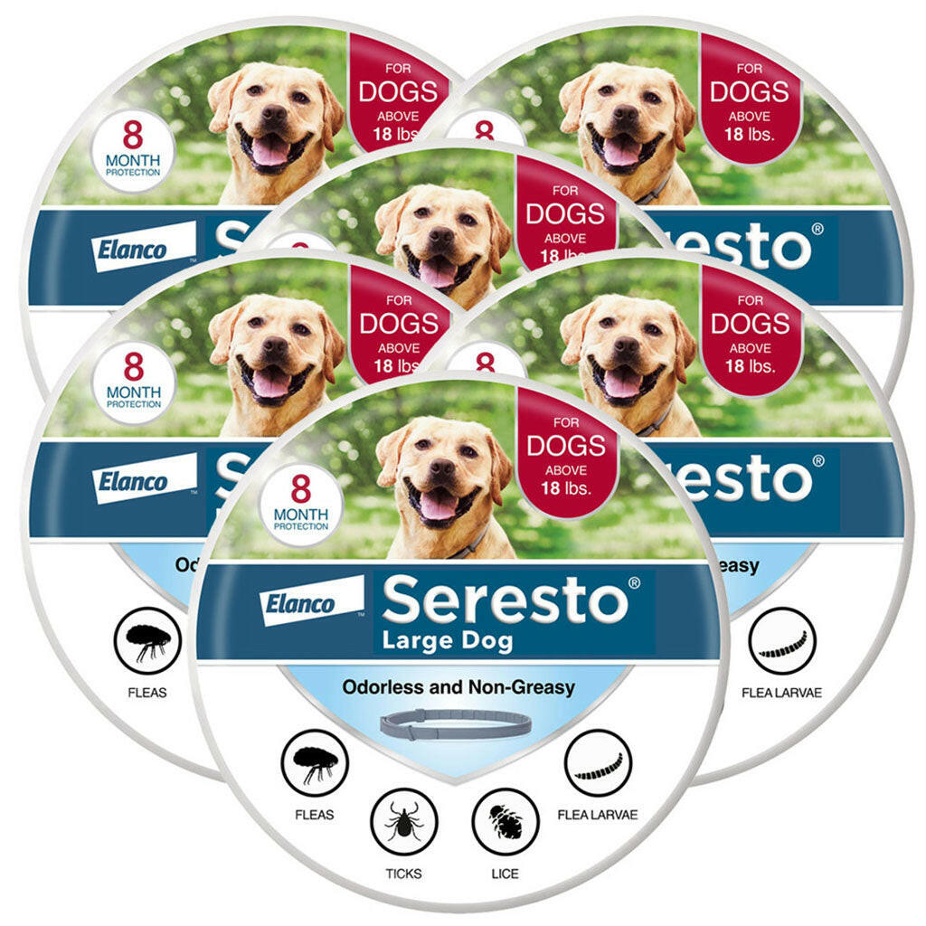 Seresto Flea & Tick Collar for Large Dogs, Over 18 lbs