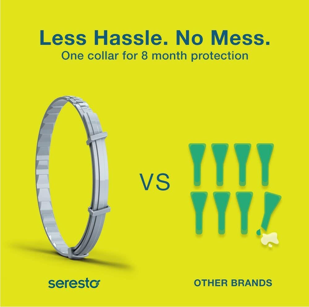 Seresto Flea & Tick Collar for Large Dogs, Over 18 lbs
