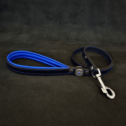 The ''Bijou'' harness Black & Blue Small to Medium Size